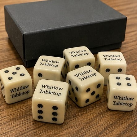 Customized dice for board game publishers