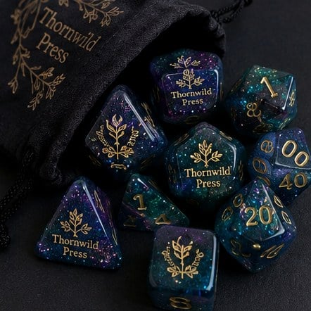 Dice with logo printing